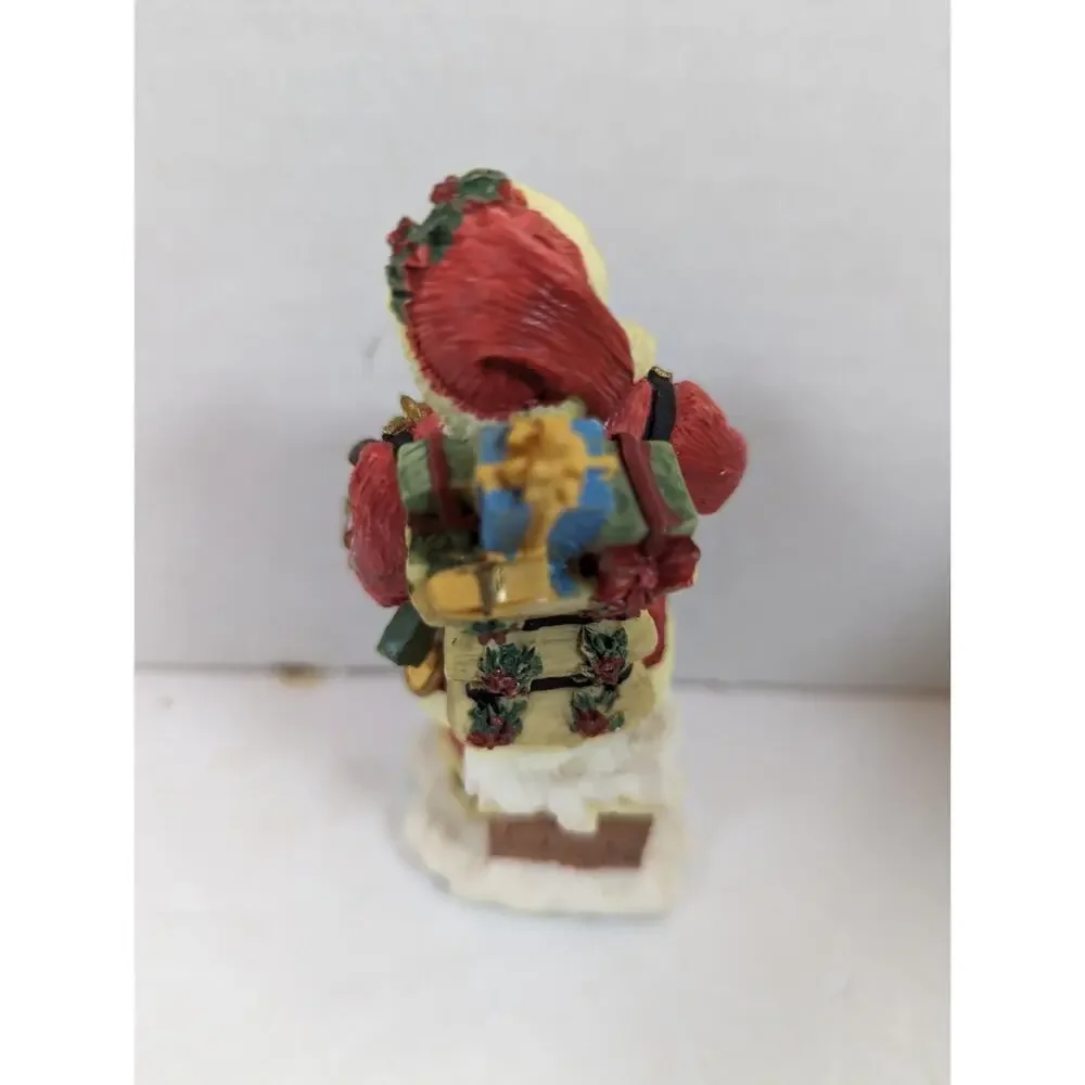 International Santa Claus Collection Figurine SC06 Santa Claus United States Vtg